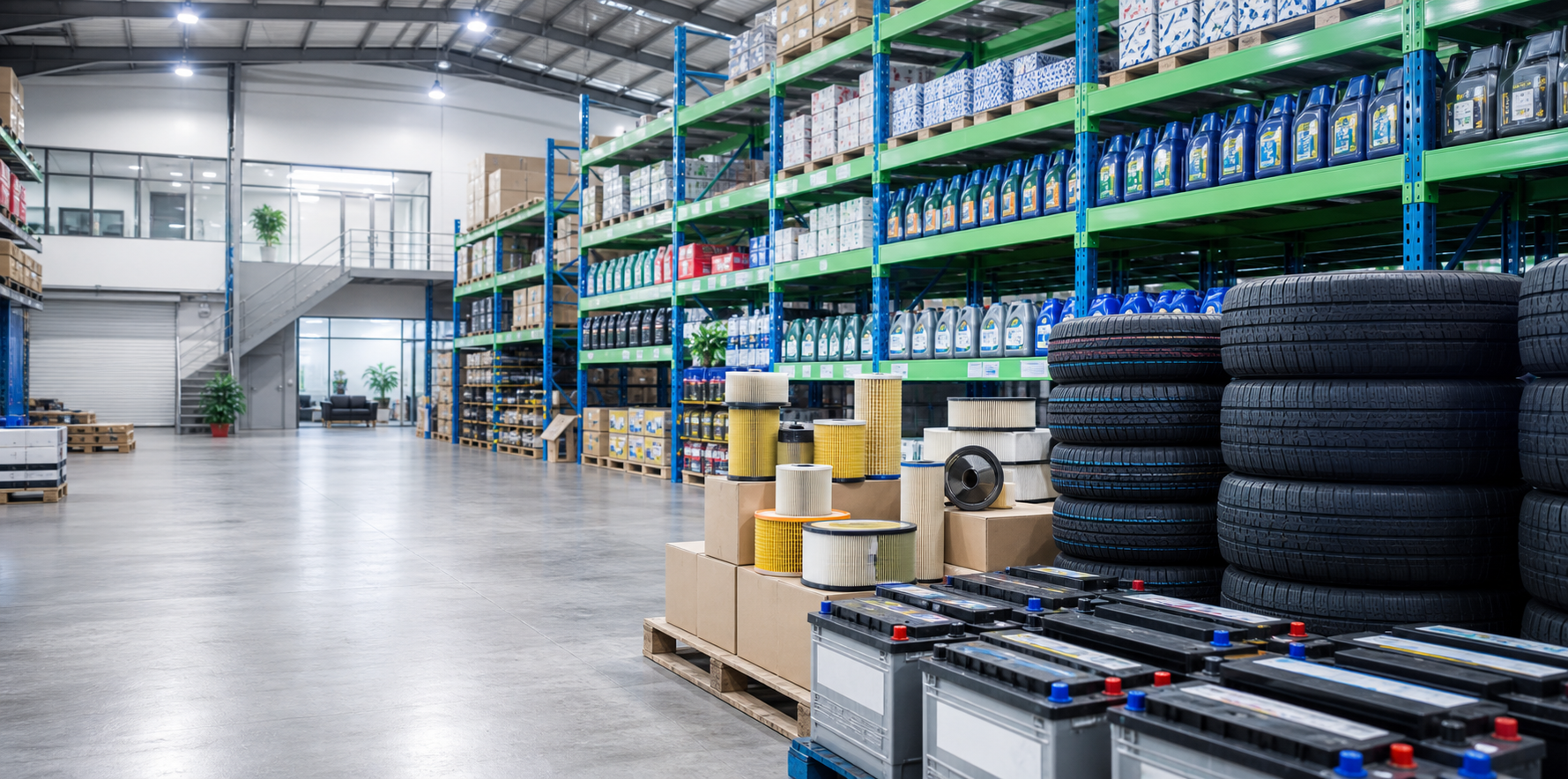 Bodega e inventario automotriz Districomer